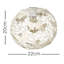 20cm H Metal Round Pendant Shade ( Clip On ) in Cream