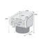 Fauteuil d'appoint pivotant classique, fauteuil confortable-10136888