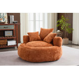 Chenille Cover Memory Foam Bean Bag Sofa Chairs