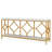 Très longue table d'appoint 70,86 po, console 2 niveaux-209094320