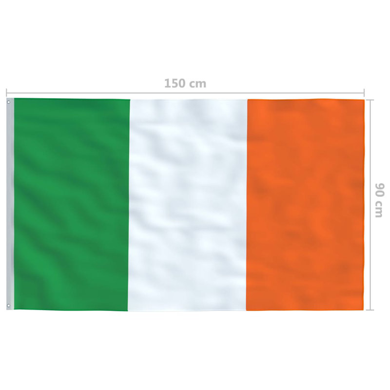 Mleh Double Sided 90cm H x 150cm W Polyester Garden Flag