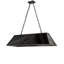 48" Long Laquer Oblong Pendant