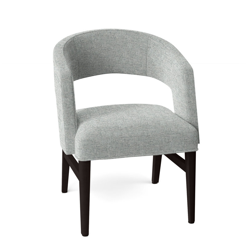 Chaise avec accoudoirs Bryant, Espresso, 3160 platine