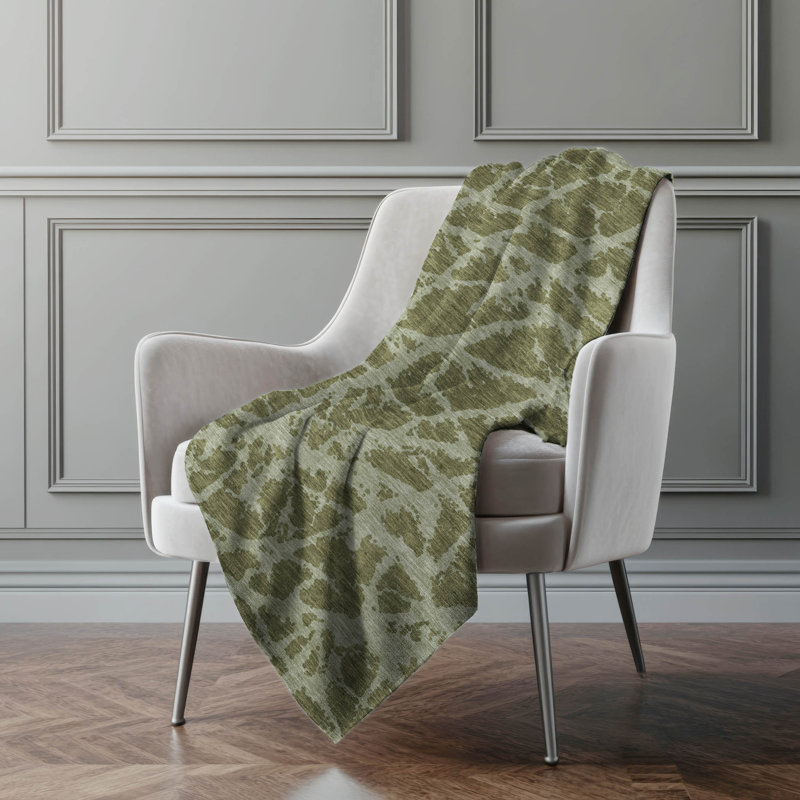 Jeté en sherpa Addison, Olive