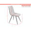 Benedick Kitson Tufted Side Chair in Grey