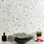 Carreau de sol et mural en mosaïque de porcelaine mat Ackland Astoria Isla Hexagon 12 po x 12 po