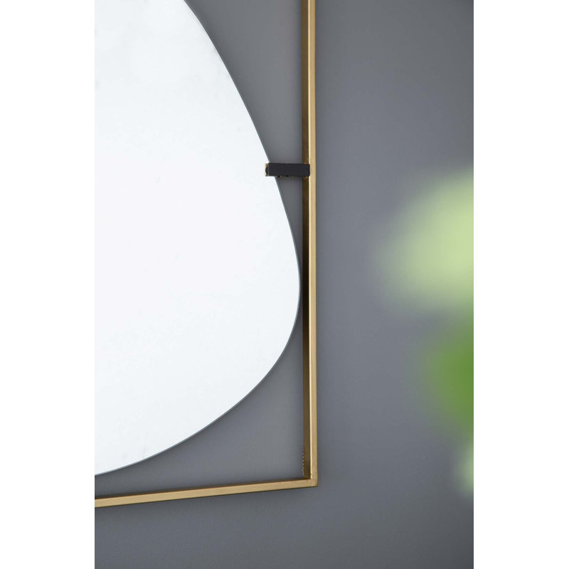 Miroir coquelicot 30 po x 40 po, décoration murale