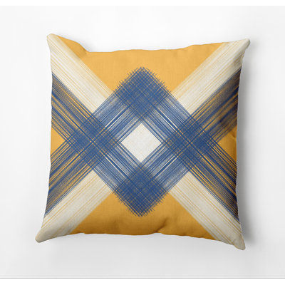 Housse de coussin carrée d’extérieur String art