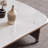 Microcrystalline retractable coffee table
