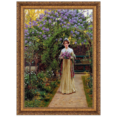 "Lilas" par Edmund Blair Leighton sur toile