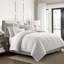 Pacific Stripe Cotton Reversible Coverlet Set-1984678836-1984678844