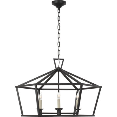 Chapman & Myers Darlana Wide Hexagonal Lantern