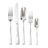 Twist 5 - Piece Stainless Steel Flatware Set - Service for 1