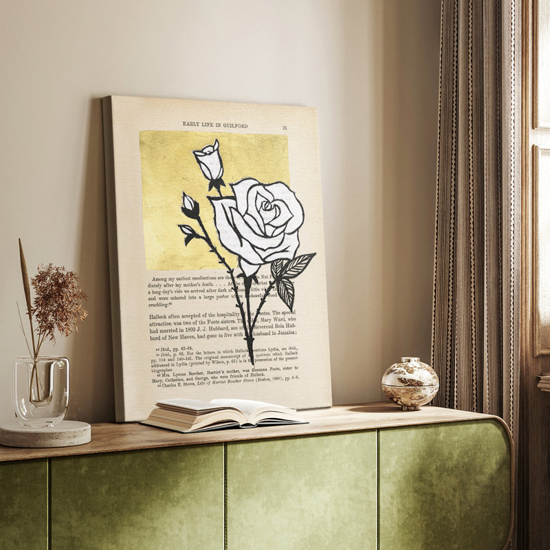 Floral Diary III - Gallery Cavas