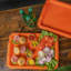 Ensemble de 4 plateaux de service Blackstone Orange