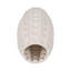 Sagebrook Home Alexander 3D Printed Vase, Ivory/Beige-745988194