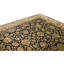 High-Quality Hand-Knotted Black And Gold Area Rug