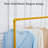 16'' Metal Clothing Rack