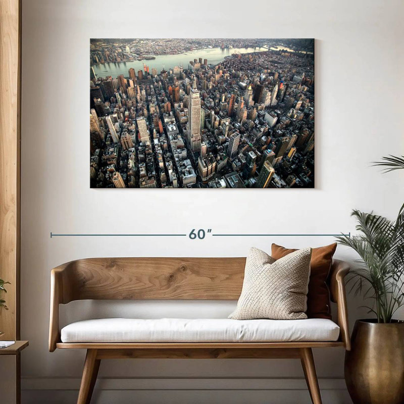 Sireci NYC Buildings, 30" H x 45" W