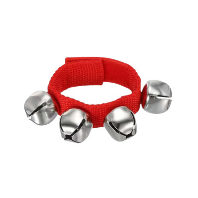 Wrist bell Wrist Bells Jingle Bells Ankle Bells Wrist Bells Bracelet Percussion Instruments Musical 4 Bells For Party Christmas