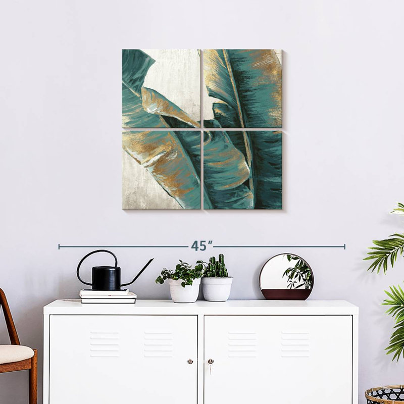 Harnek Rustic Banana Leaf, 26'' H x 26'' W