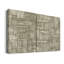 Earth Earth - toile tendue avec châssis de qualité supérieure - prête à être accrochée-108945323