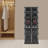 Foldable Rectangular Freestanding Shoe Cabinet With Wheels-578620384