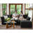 Merchelle Petal Sofa Reversible Modern Modular Sectional Sofa with Storage Ottoman – Premium Fabric-113098965-126427502