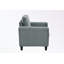 Chaise d'appoint avec coussin moelleux et pieds robustes-1079814488
