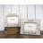 Cream Glass Single Picture Frame