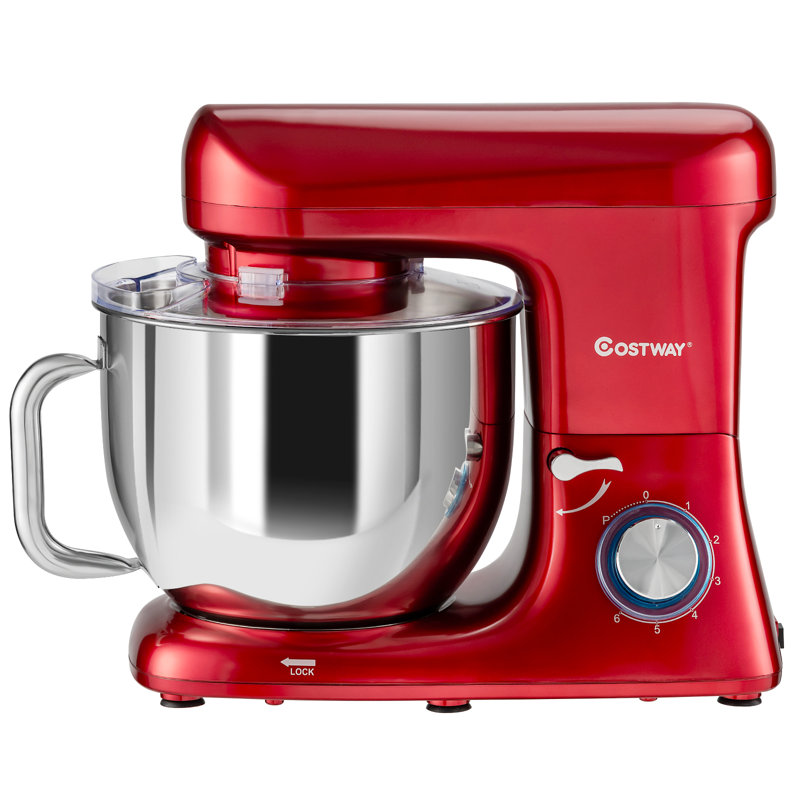 Costway 7L Stand Mixer, Red