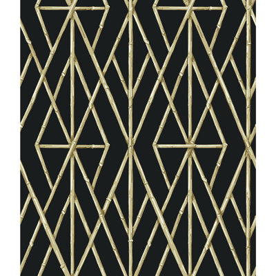 Riviera Bamboo Trellis Wallpaper