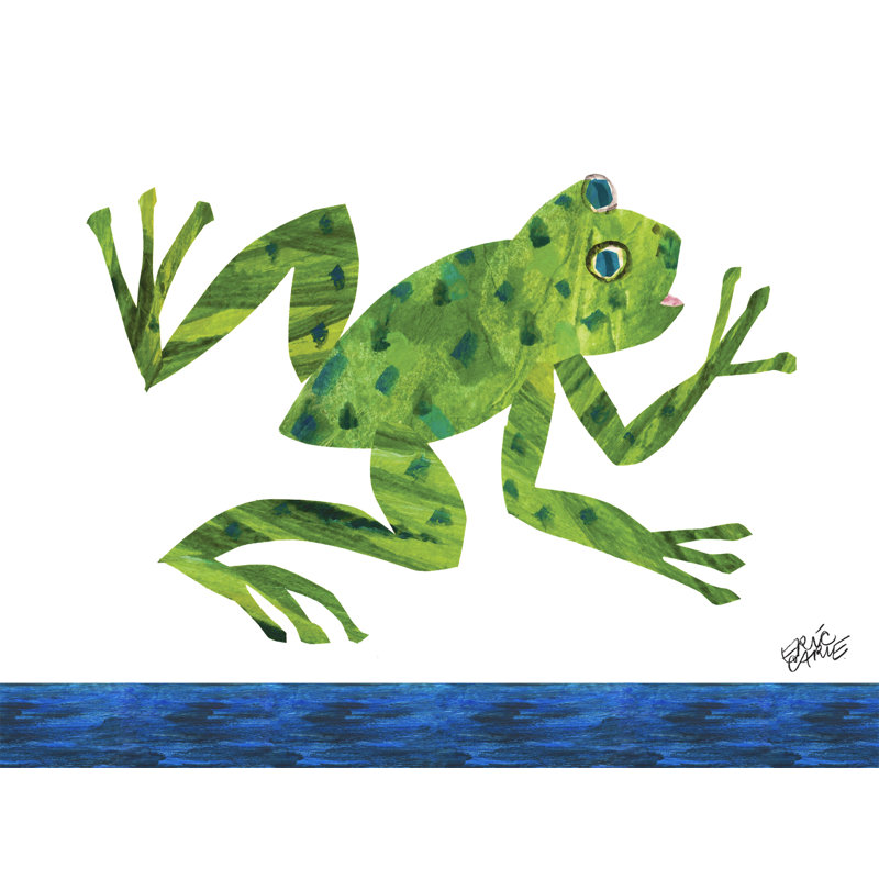 Art sur toile grenouille Mcintosh