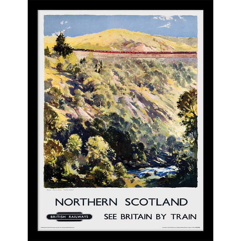 Northern Scotland by Jack Merriott - No Frame Memorabilia