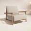 Cardiff Outdoor Teak Lounge Chair-1666453429