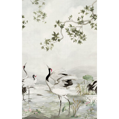 Arboles Grass Cloth Wall Mural