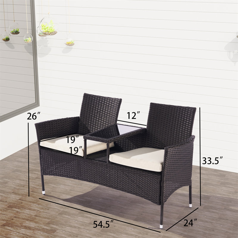 Chaise de patio Juwaun