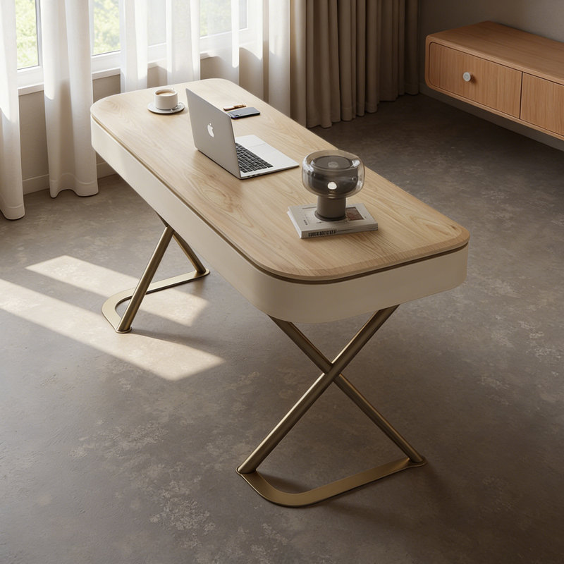 Bureau haut de gamme élégant, H 29,52 po x l 59,05 po x P 23,62 po