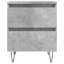Arreguin 40cm W Iron Bedside Table-1930489107-1897077210