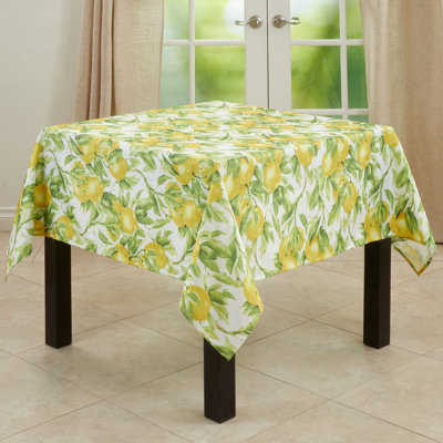 Nappe à imprimé citron Shelton