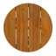 Table d'appoint ronde en bois d'acacia Tara