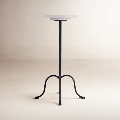 10" Genuine Marble End Table