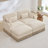 Chenille Leopard-Print Loveseat Sofa With Tassel Trim, Ergonomic Deep Seat, Modular Ottomans, And Effortless Assembly For Modern Living Spaces.-1368518356-1368518359
