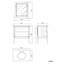 Ensemble de meuble-lavabo simple 36 po Dawes