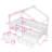 Heulwen Two Drawers Wooden House Bed-1726847285-1726847273