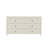 Sofia Wood 6 Drawer Reeded Dresser-1756494011