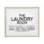 «Do It Yourself Laundry Minimal», reproduction encadrée sous verre, conception de Kim Allen-884420074-884420073