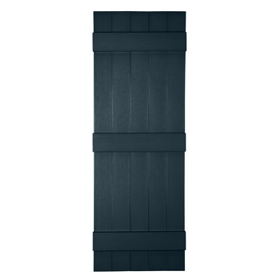 Custom 5 Board Closed BNB Shutters