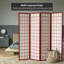 Paravent de cloison pliable 4 panneaux Ebern Designs-1037563589-1037563592