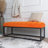 Lubbert Faux Leather Bench-1104104275-1109133215